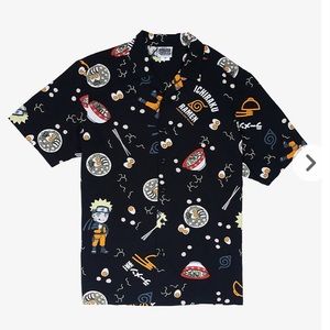 Naruto Ramen Button Up